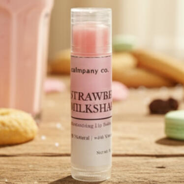 Calmpany Co. Strawberry Milkshake Lip Balm